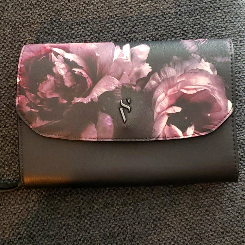 Purple Floral wallet